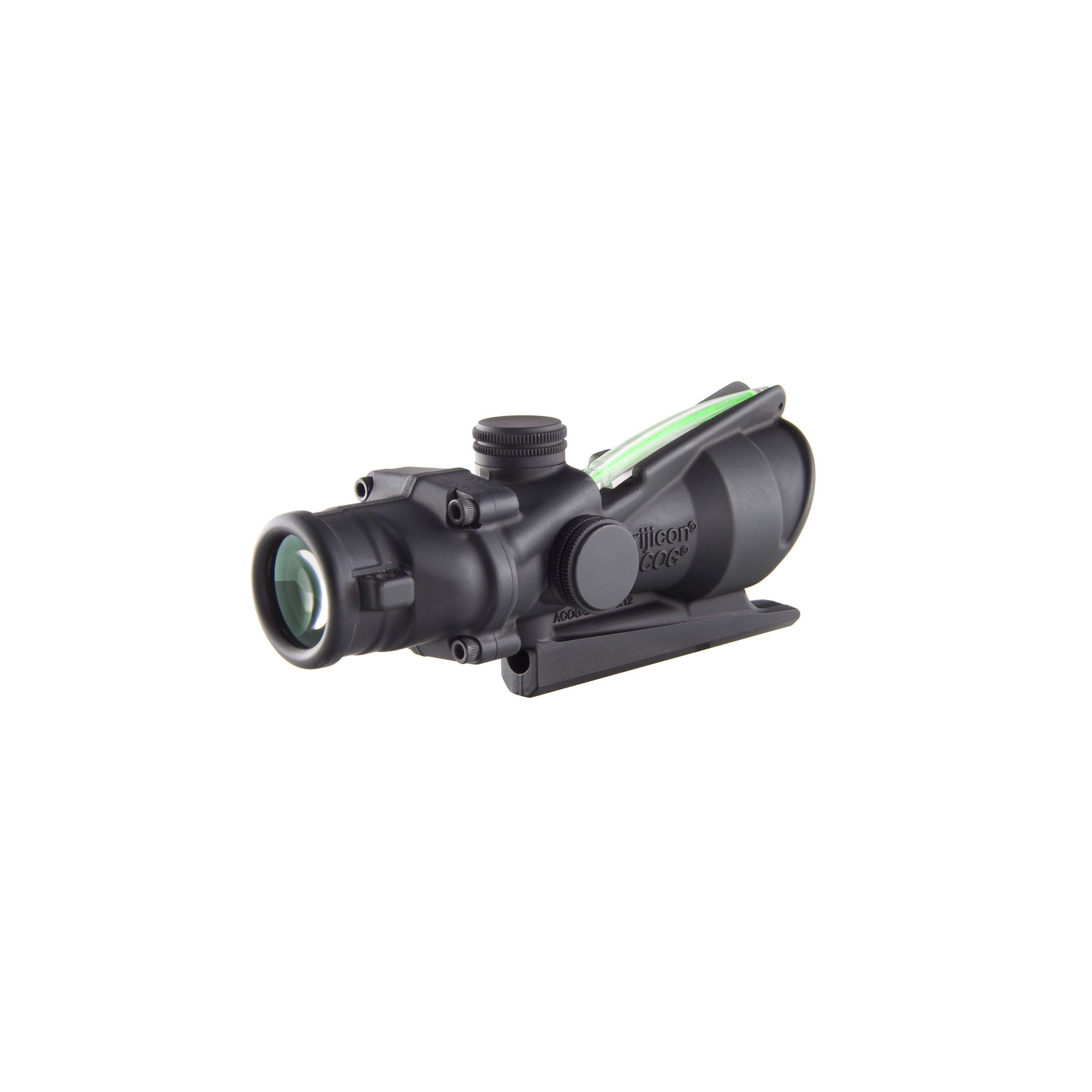Trijicon ACOG® 4x32 BAC tēmēklis, divkārša apgaismojuma zaļā donuta .223 BDC tēmēklis