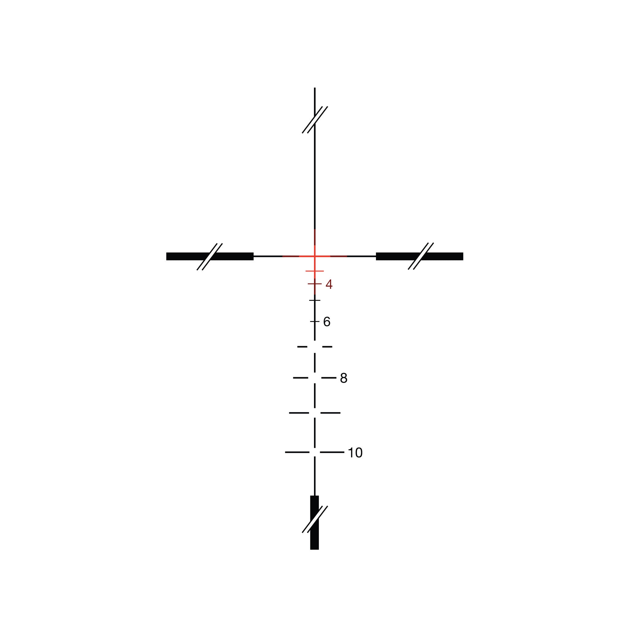 Luneta Trijicon ACOG® 3,5x35 BAC, podwójne podświetlenie, czerwona siatka celownicza, siatka celownicza .223 BDC