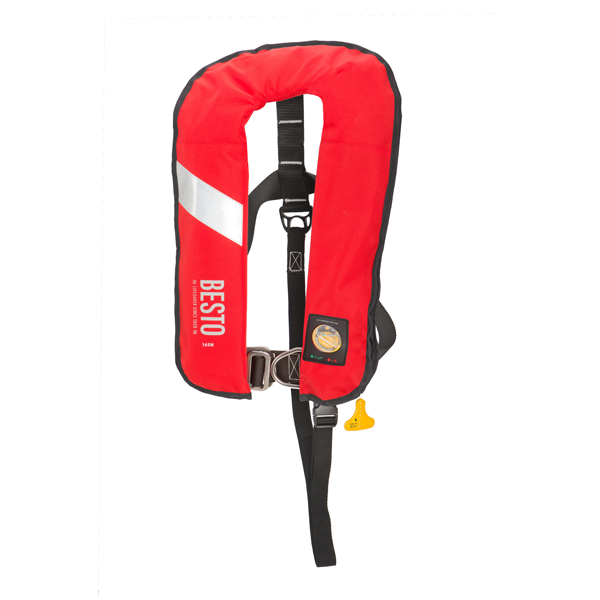 Uprząż automatyczna Besto 165N, czerwona, Hammar